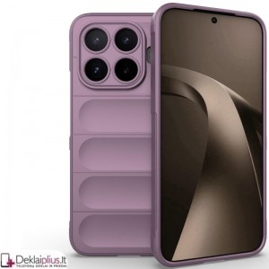 Magic Shield guminis dėklas - violetinis (Xiaomi 17T Pro)